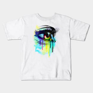 Tears of colors Kids T-Shirt